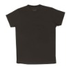[시즌특가] 순면 반팔 라운드 티셔츠 - 블랙 (85-100)