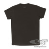 [시즌특가] 순면 반팔 라운드 티셔츠 - 블랙 (85-100)