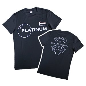 [시즌특가] 햄머 블랙위도우 플래티넘 볼링 티셔츠 No.2 (블랙) / 85