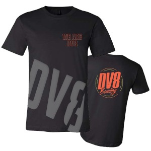 DV8 라운드 볼링 티셔츠 / 블랙