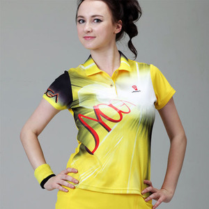 JT-2205 기능성 여성 볼링 티셔츠 / 옐로우